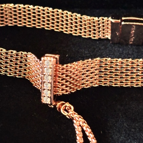 Pandora Rose Gold Mesh Bracelet - Picture 3 of 4